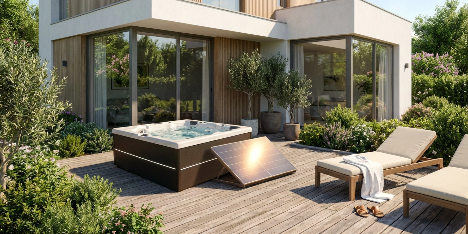 Offre Électrisante : un panneau solaire offert avec votre spa