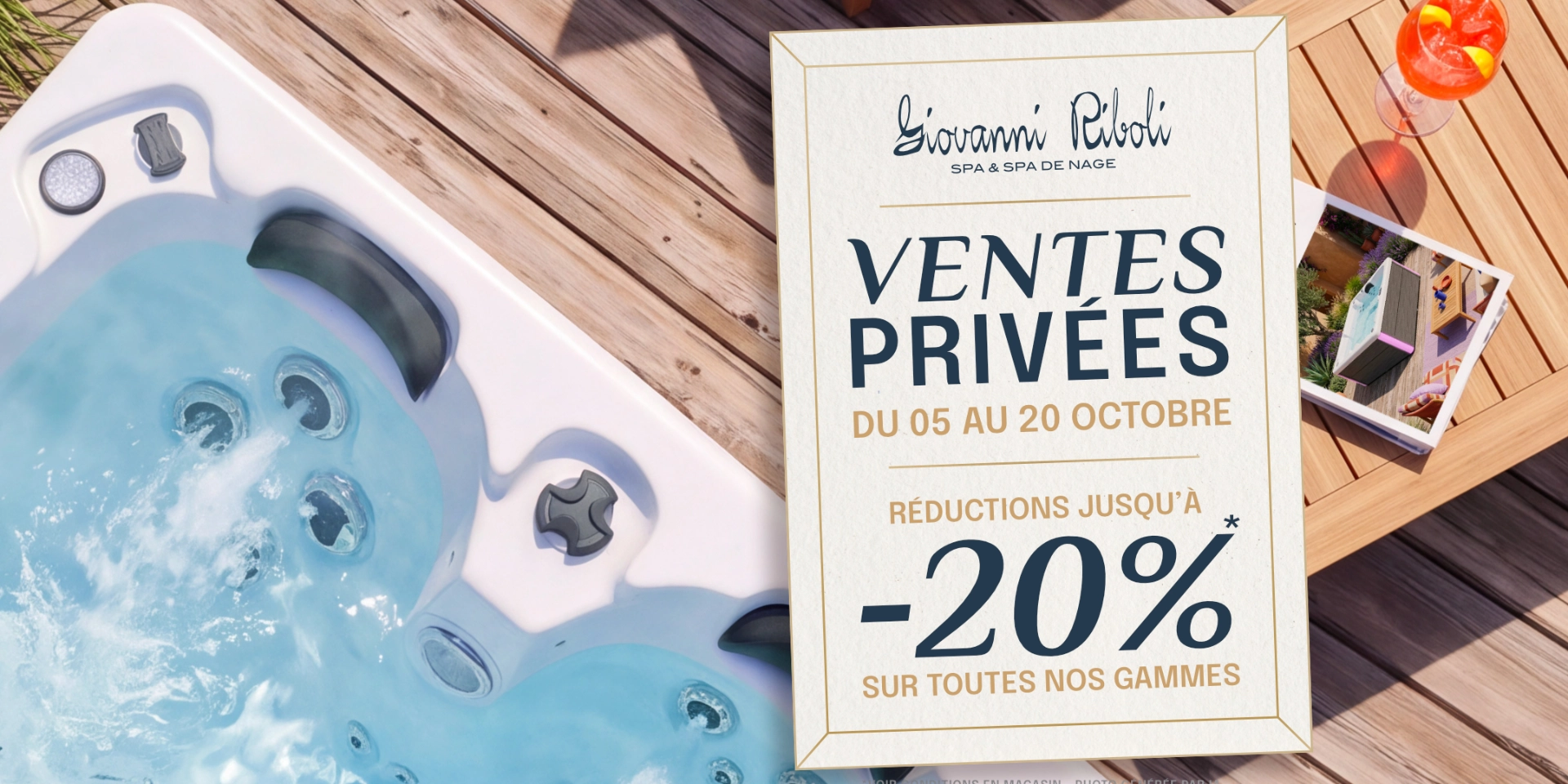 Promo spa : Ventes Privées jusqu'à -20 %